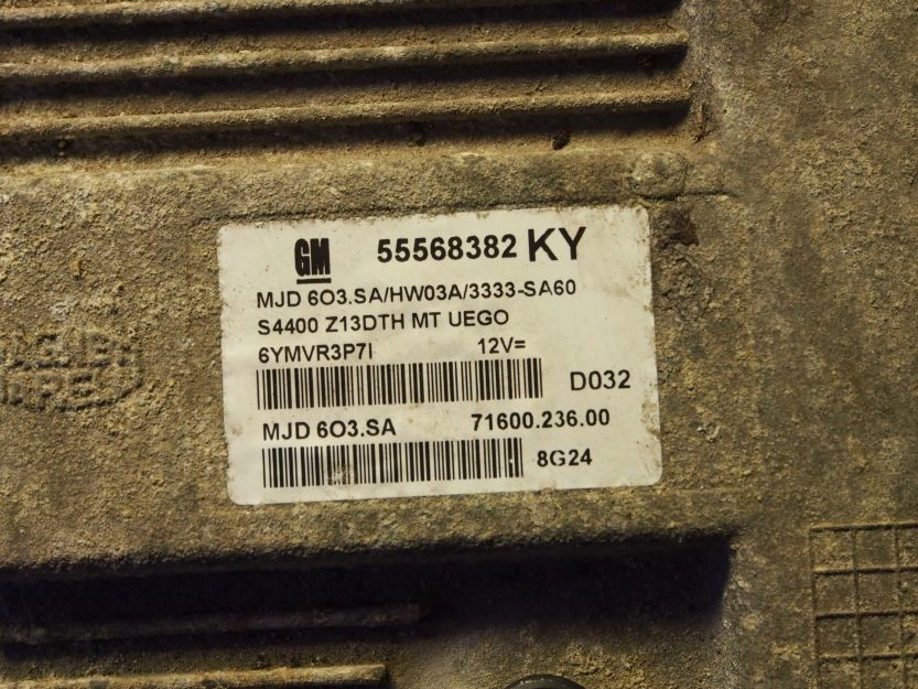 55568382 3333SA60 3333-SA60 Mjd603SA Opel Corsa 1.3CDTI Z13DTH 90HP MTgearbox BDM FULL.rar