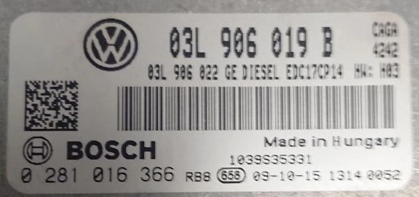 0281016366 03L906019B 9978 03L906022GE 1037563148 EDC17CP14 VW Sharan 2.0TDI CAGA ORI+ST1 BENCH FULL.rar