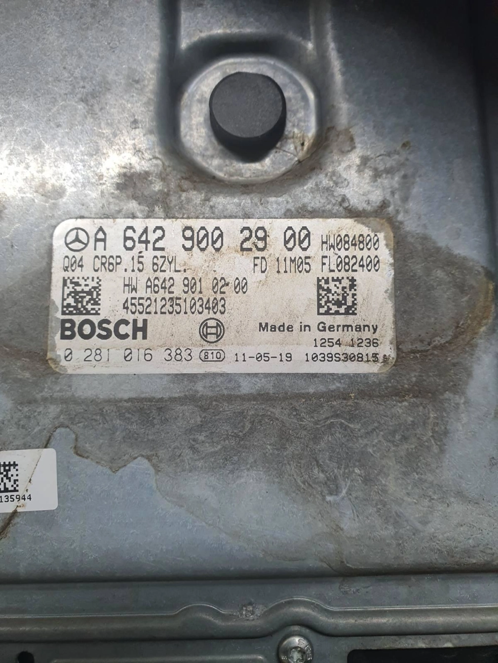 0281016383 A6429002900 10SW043836 043836 EDC17CP10 CR6P.15 MB W212 3.0CDI ATgearbox BENCH FULL.rar
