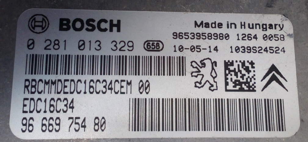 0281013329 9666975480 9653958980 1037398239 EDC16C34 Citroen Berlingo 1.6HDI 80KW 2010 MTgearbox FGtech BDM FULL.7z