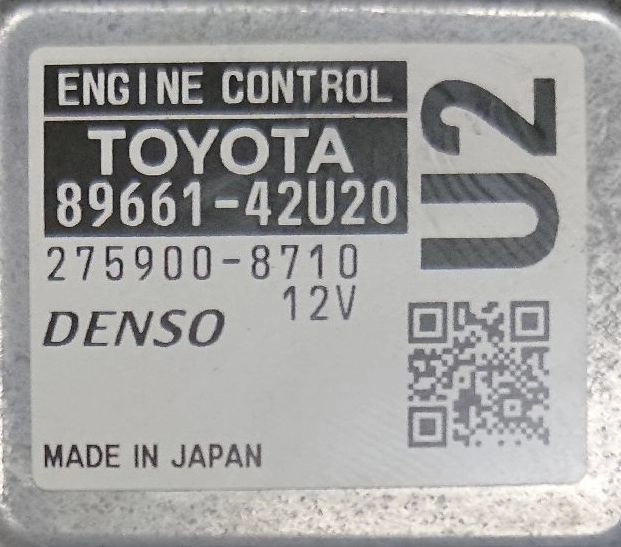 89663-42N40 89661-42U20 275900-8710 DENSO Toyota Rav4 2.0D 2013 MTgearbox ORI+noDPF noMESSAGE on DASH toyota flasher FULL.rar
