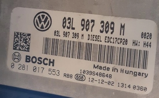 0281017553 03L907309M 03L906019GH 3301 1037525525 EDC17CP20 VW T5 2.0TDI 103kw 2014 ORI+noDPF noEGR BOOT FULL.rar