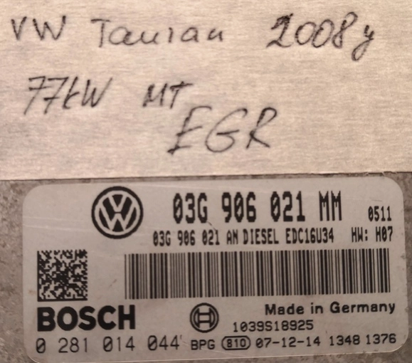 0281014044 03G906021AN 03G906021MM 0511 1037383726 EDC16U34 VW Touran 1.9TDI 2008 77kW BXE XPROG BDM FULL.rar