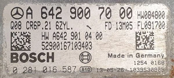 CR6Bin5-642-6LN1-251VA-155kW-BIN5-004c ME13 2 0281016587 A6429007000 CR6P21 A6429010400 1037529345 EDC17CP10 MB W164 BENCH FULL.rar
