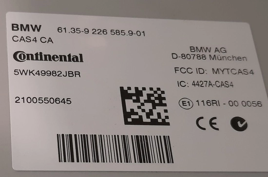6135-9226585.9-01 5WK49982JBR CAS4 BMW F10 2015 USA ATgearbox 9S12XDP512 FULL.rar