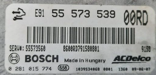 0281015774 55573539 55573560 1037529584 EDC17C19 Opel Insignia 2.0CDTI ORI+noDPF noEGR BENCH FULL.rar