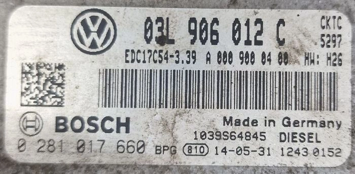 0281017660 03L906012C 083956 10SW083956 EDC17C54 VW Crafter 2.0TDI CKTC ORI+noDPF BENCH FULL.rar