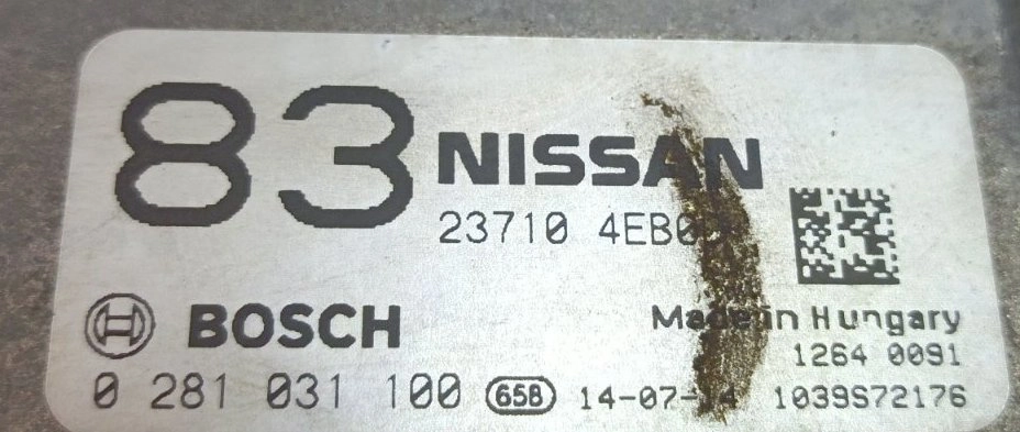 0281031100 23710-4EB0 1037545392 EDC17C84 Nissan Qashqai 1.6DCI BENCH FULL.rar