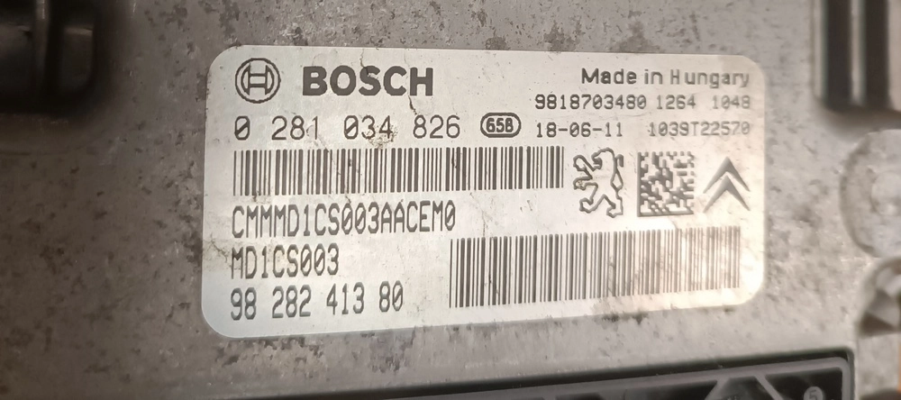 0281034826 9828241380 9693179180 10SW034426 MD1CS003 PEUGEOT 5008 1.6HDI 2017Y BENCH FULL.rar