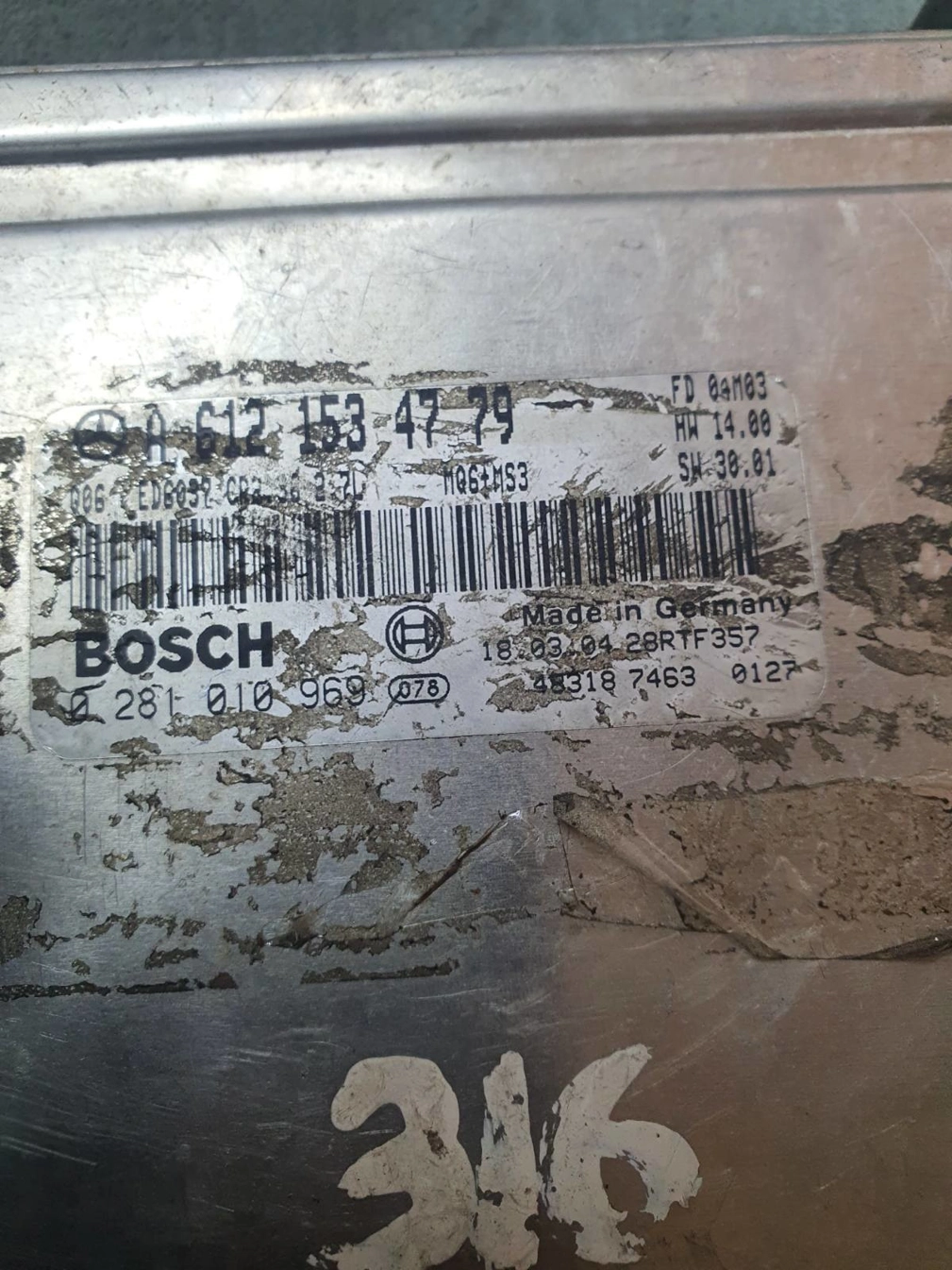 0281010969 A6121534779 1037351748 EDC15C6 MB SPRINTER316 2.7CDI 115KW noSTARTERROR MTgearbox FULL.7z