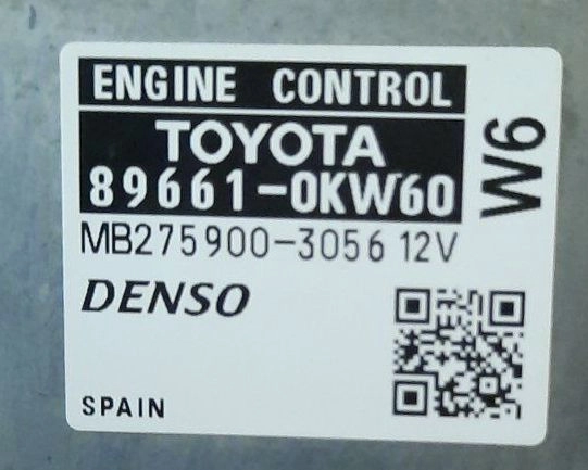 89663-0KR72 89661-0KW60 MB275900-3056 DENSO Toyota Hilux 2.5D 106kw MTgearbox ORI+noDPF noEGR KTAG FULL.rar