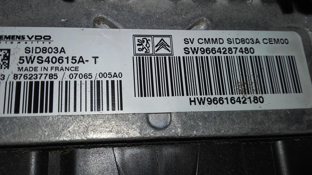 5WS40615A-T 9661642180 9664287480 PO30080000000 SID803A Citroen C4 Picasso 2.0HDI RHJ 100kW 2008 CVTgearbox FULL.rar