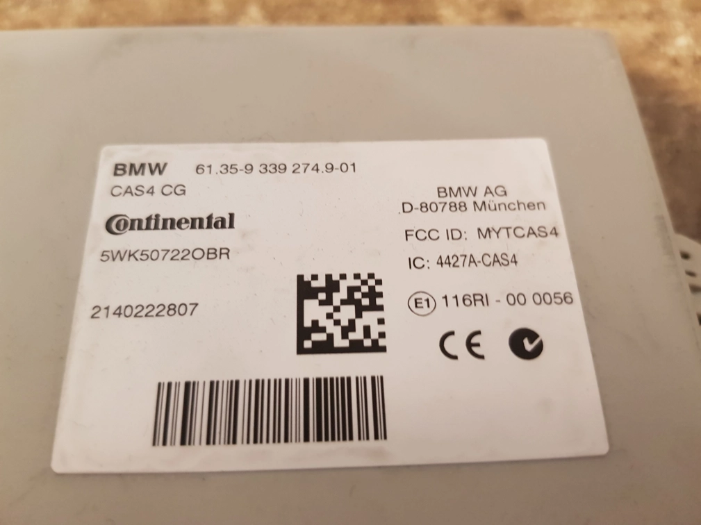 61.35-93392749-01 5WK50722OBR CAS4 BMW F10 2014 ATgearbox 5M48H MPPAD FULL.rar