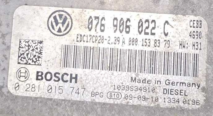 0281015747 076906022C 084718 10SW084718 EDC17CP20 VW Crafter 2.0TDI FLEX BENCH FULL.rar