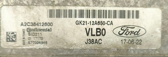 A2C38412600 GK21-12A650-CA GK21-14C204-BCX SID211 Ford Tranzit FLASH.rar