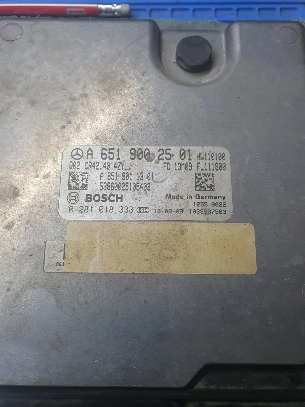 0281018333 A6519002501 CR2.40 1037535661 EDC17CP46 MB GLK 2.2CDI 2013Y ATgearbox BENCH FULL.7z