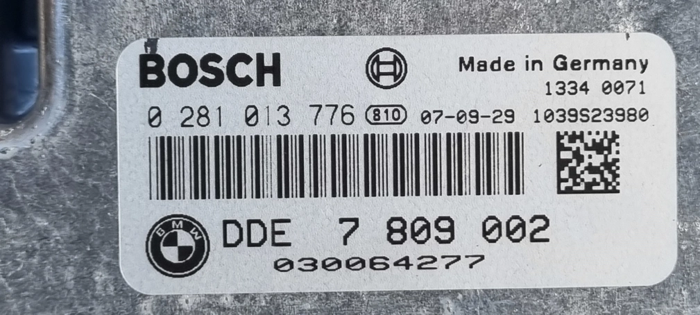 0281013776 7809002 37390656558O 71MCID151A 1037390656 EDC17CP02 BMW 123D MTgearbox FLEX BENCH FULL.rar