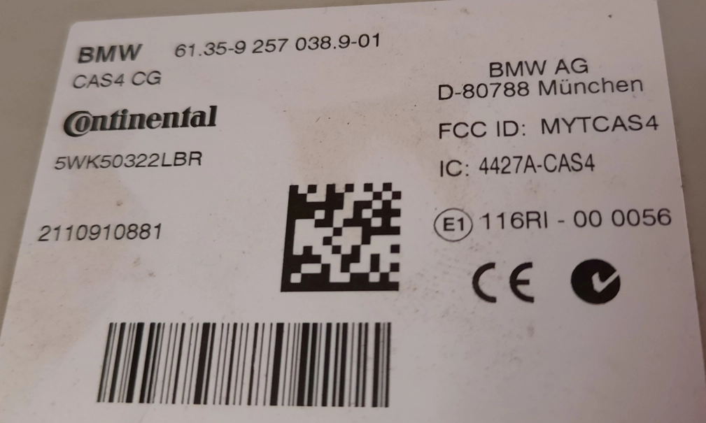 61.35-9257038.9-01 5WK50322LBR CAS4 BMW F10 2012 3.0D EU ATgearbox 5M48H 9S12XEP100 FULL.rar