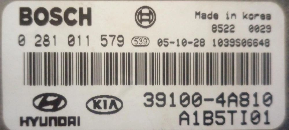 0281011579 39100-4A810 A1B5TI01 1037371454 EDC15C7 KIA SORENTO 2.5TD ATgearbox FULL.rar
