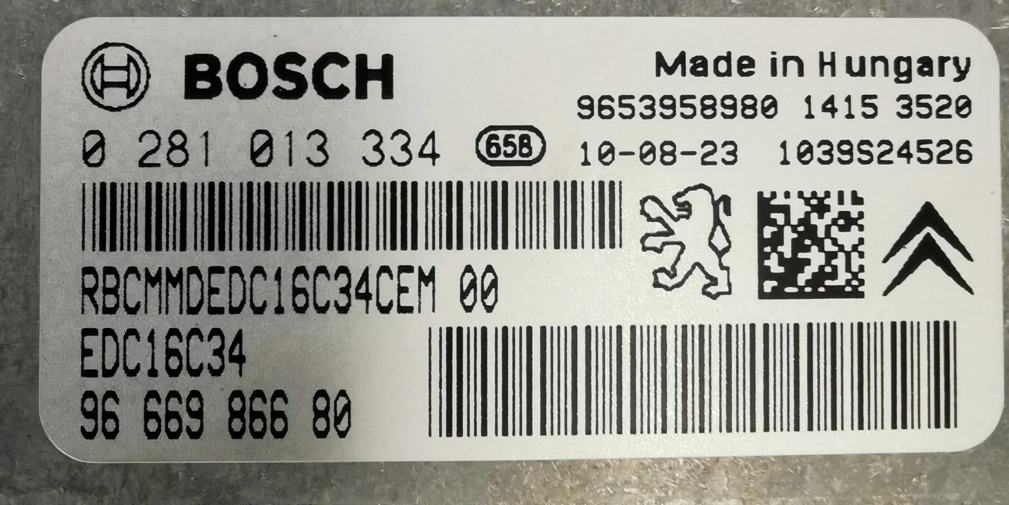 0281013334 9666986680 9653956980 1037391733 EDC16C34 Citroen C4 Picasso 1.6HDI 80kW 2010 MTgearbox BDM FULL.rar