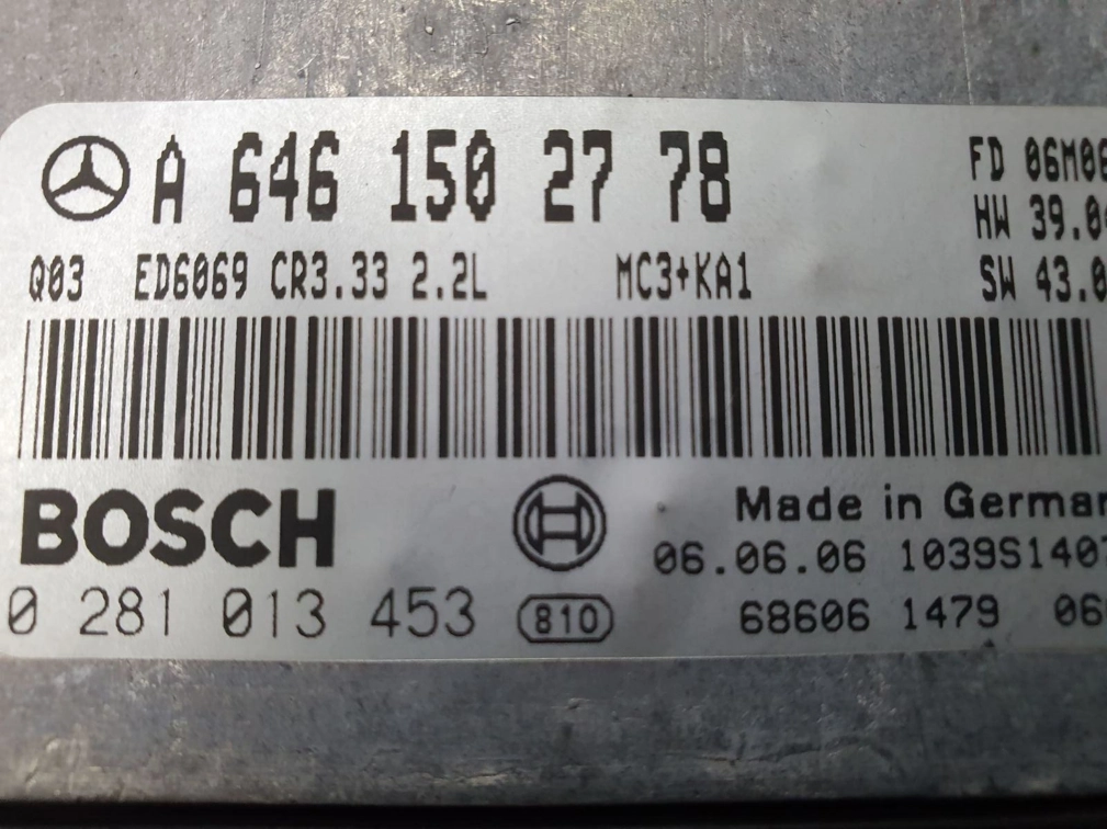 0281013453 A6461502778 HW39 SW43 1037378267 EDC16C31 MB Vito 2.2CDI MTGearbox BDM FULL.rar