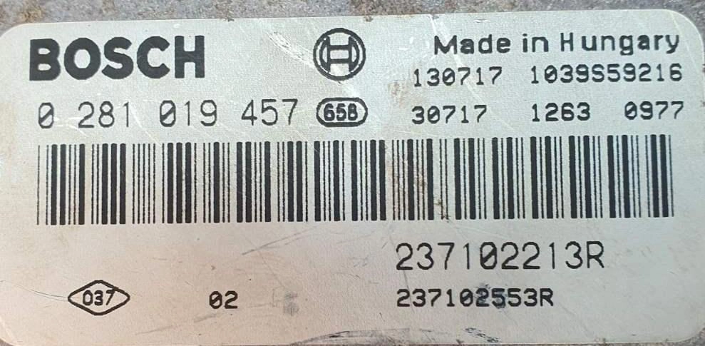 0281019457 237102213R 1037536428 EDC17C42 DACIA LOGAN 2012 1.5DCI MTgearbox BENCH FULL.rar