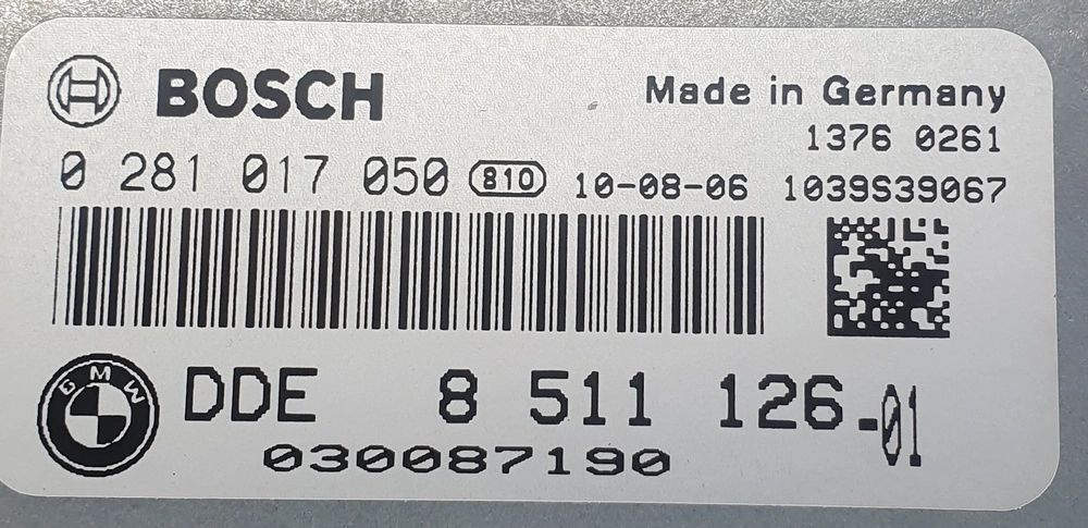 0281017050 8511126 1037550612 EDC17CP09 BMW E70 3.0D FLEX BENCH FULL.rar