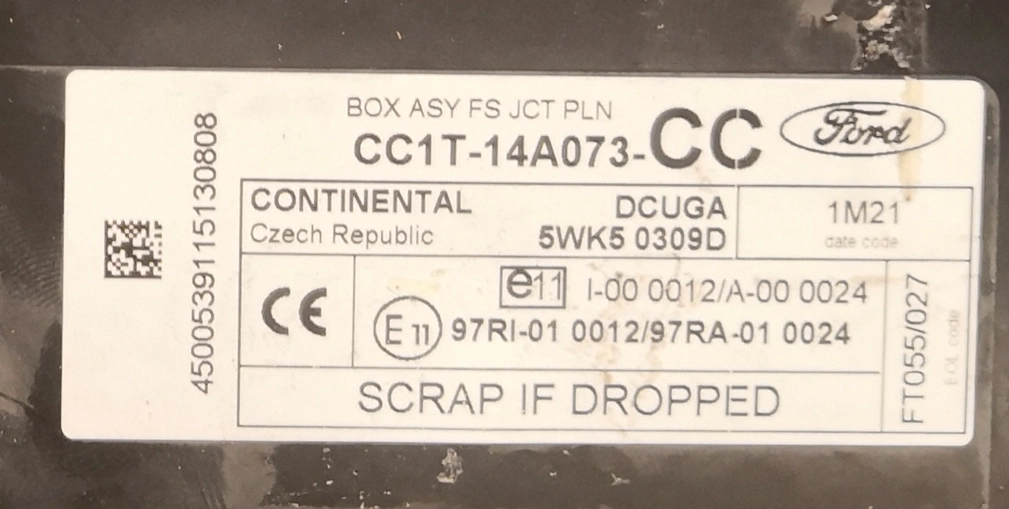 5WK50309D CC1T-14A073-CC BCM Ford Trandzit 4L00M XPROG FULL.rar