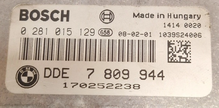 0281015129 7809944 O A2WT87 1037500775  EDC16CP35 BMW E61 3.0D 172kW BENCH FULL.rar