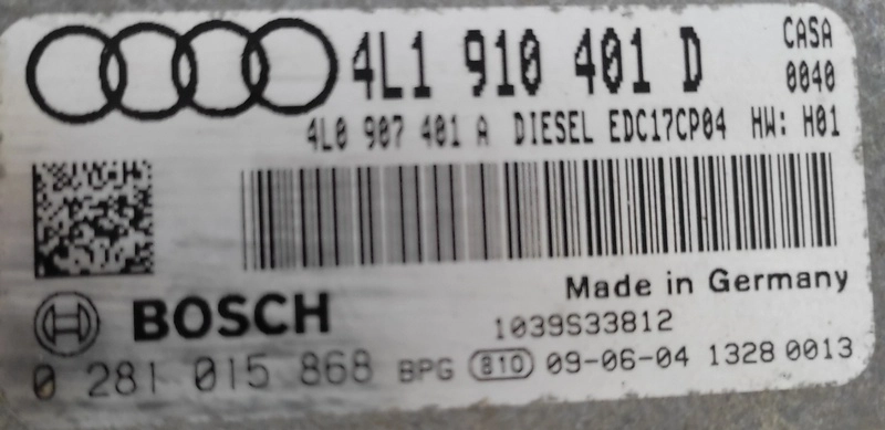 0281015868 4L1910401D 4L0907401A 1037518178 EDC17CP04 Audi Q7 3.0TDI CASA ATgearbox ORI+noDPF noEGR noVSA ST1 KTAG BOOT FULL.rar