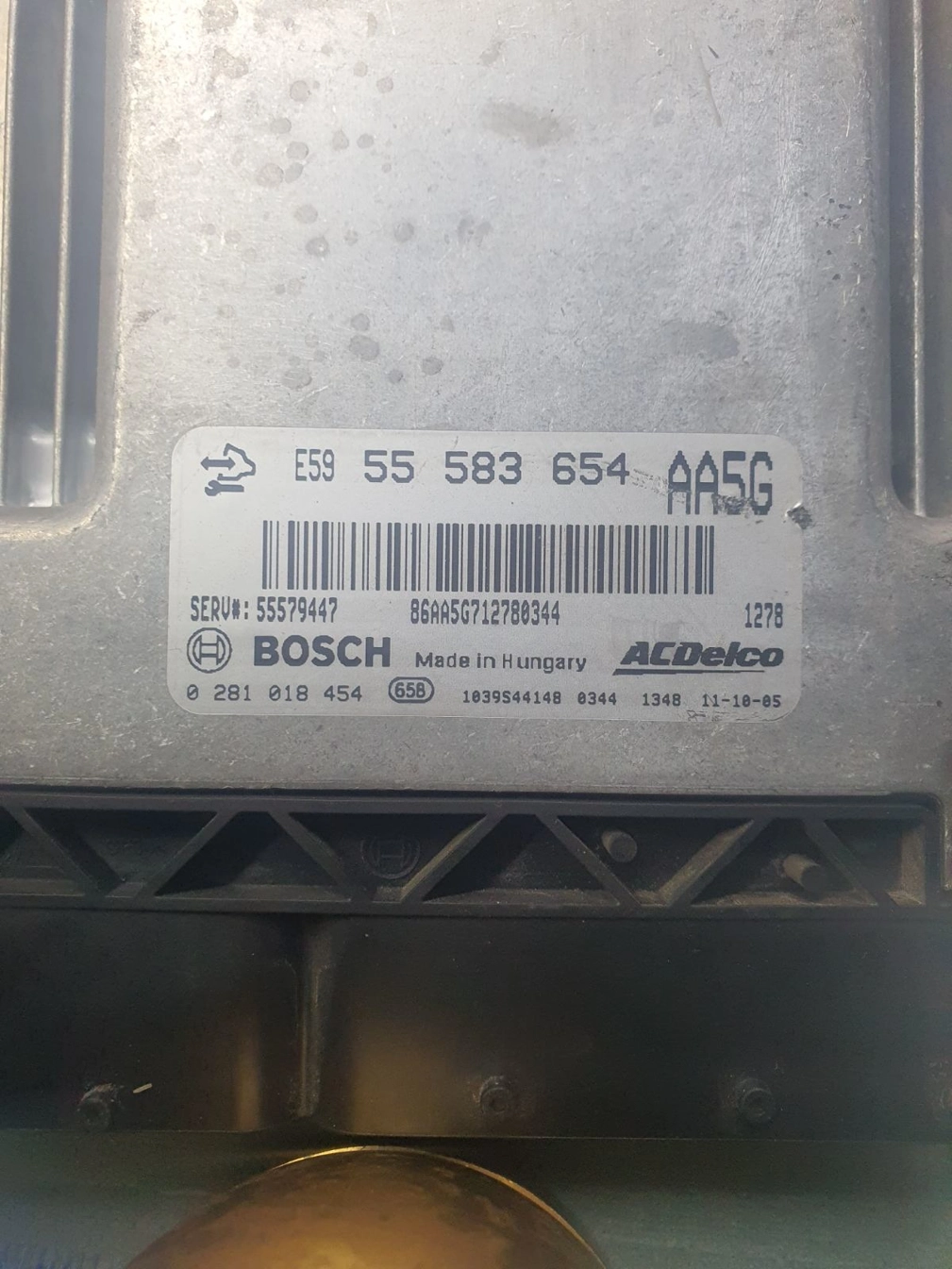 0281018454 55583654 1037517497 EDC17C59 OPEL ASTRA J 1.3CDTI 2011y MTgearbox BENCH FULL.7z