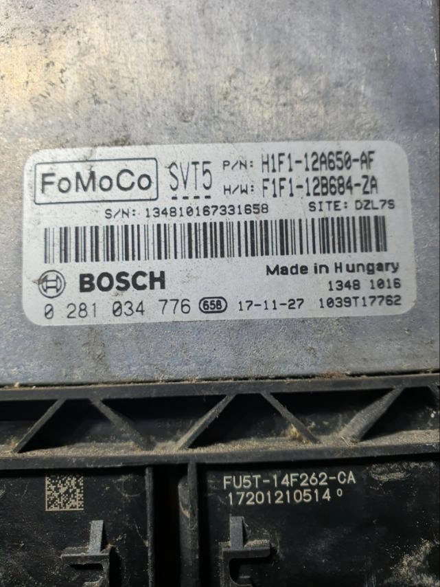 0281034776 H1F1-12A650-AF F1F1-12A684-ZA 10SW058151 EDC17C70 FORD FOCUS 1.5TDCI 2017Y ORI+noDPF noEGR noRDY ATgearbox BENCH FULL.7z