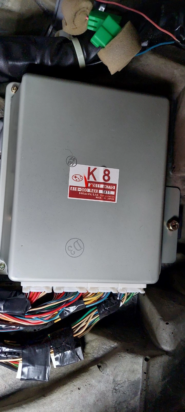 D5834EC7 4544307206 22611 AK7700 A18-000 R4X HITACHI Hitachi Subaru Legacy 2.0 121kw 2006 E2 SAP OFF EGR OFF FLASH.rar