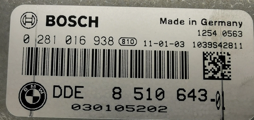 0281016938 8510643 1037509484 EDC17CP45 BMW F10 3.0D 180kW N57D30O0-F10 ECE N57OL AT F010-11-03-50 O 7BPA-0000076E-052 ATgearbox BENCH FULL.rar