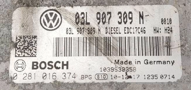 0281016374 03L906018BE 9949 03L907309N 1037527021 VW PASSAT 2.0TDI 103KW CFFB FLEX BENCH FULL.rar