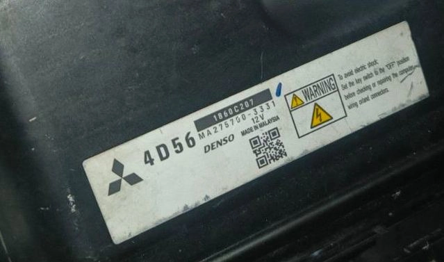 H19ERA6 T1D0HED0GG01 1860C207 MA275700-3331 DENSO Mitcubishi L200 FULL.rar
