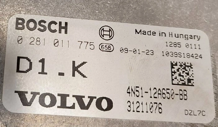 0281011775 4N51-12A650-BB 31211076 1037503149 EDC16C34 Volvo V50 1.6D BENCH FULL.rar