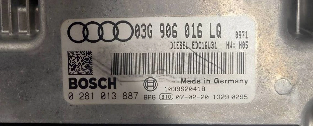 0281013887 03G906016LQ 0971 1037382430 EDC16U31 AUDI A4 2.0TDI 2007Y ORI noEGR+noTVA BENCH FULL.zip