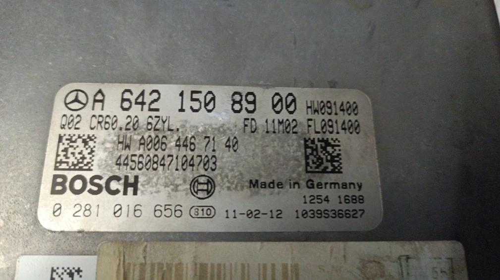 0281016656 A6421508900 1037510861 EDC17CP46 MB W166 3.0CDI 190KW 2012Y ORI+noEGR noDPF noSCR noRDY NOFLAPS ATgearbox BENCH FULL.rar