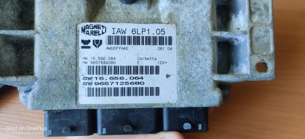 9657649380 9651789480 16560084 9655958880 6LP1.05 MARELLI FIAT ULYSSE 2.0i RFN 2006Y MTgearbox KTAG FLASH.rar