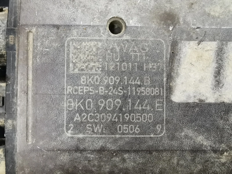 8K0909144E 8K0909144B A2C3094190500 SW0506 Power Steering Module Audi A4 12y 70F3483 incircuit FULL.rar