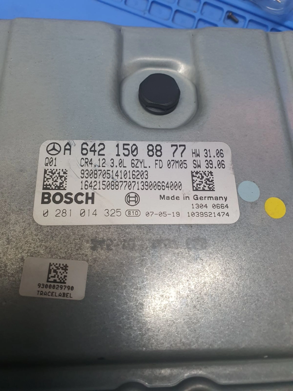 0281014325 A6421508877 HW31.06 SW39.06 CR4.12 1037387855 CR4-642-42P7-211WSA-165kW-PT2R05-DPFxRL-3906x061ME EDC16CP31 MB W211 3.0CDI 2007Y ORI noDPF ATgearbox BENCH FULL.7z