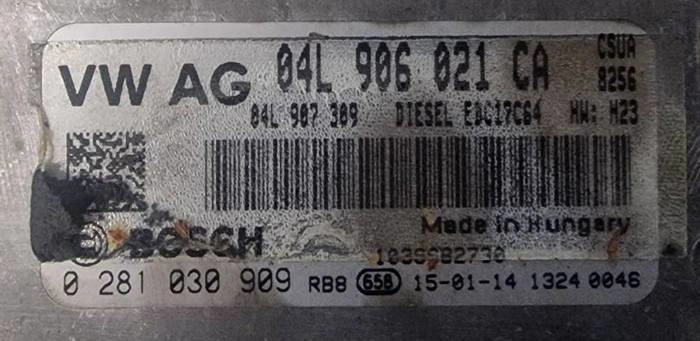 0281030909 04L906021CA 10SW013730 013730 EDC17C64 Audi A4 2.0TDI FLEX FULL.rar