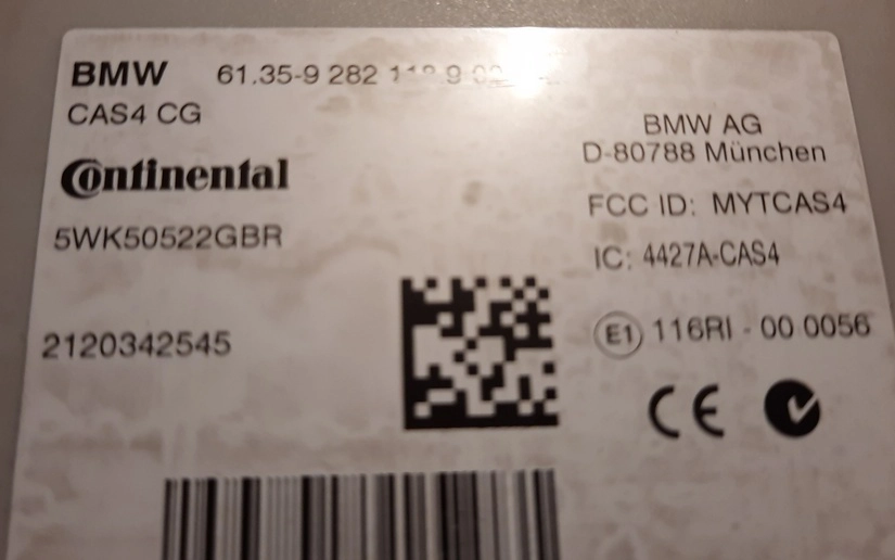 6135-9282118.9-02 5WK50522GBR CAS4 BMW F10 2014 ATgearbox 5M48H 9S12XEP100 MRPPAD FULL.rar