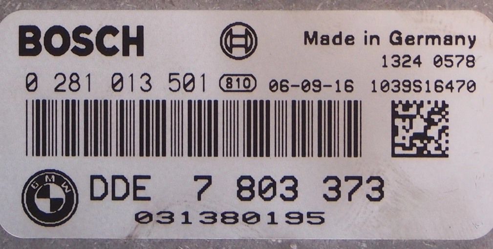 0281013501 7803373 1037381341 EDC16C31 BMW 320 2.0D 2006 120kW BDM FULL.rar