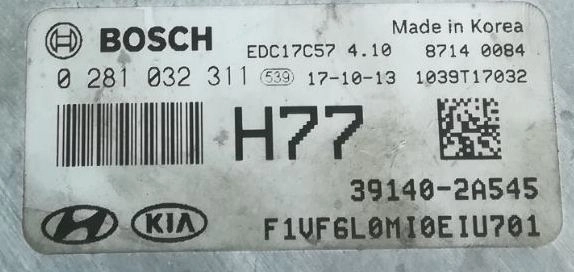 0281032311 39140-2A545 F1VF6L0MI0EIU701 019308 10SW019308 EDC17C57 Hyundai I40 1.7CRD BENCH FULL.rar