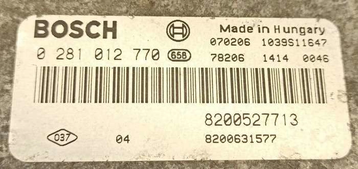 0281012770 8200527713 8200631577 1037382023 EDC16C3 Renault Laguna 1.9DCI ORI+noDPF noEGR MTgearbox BDM FLASH.rar