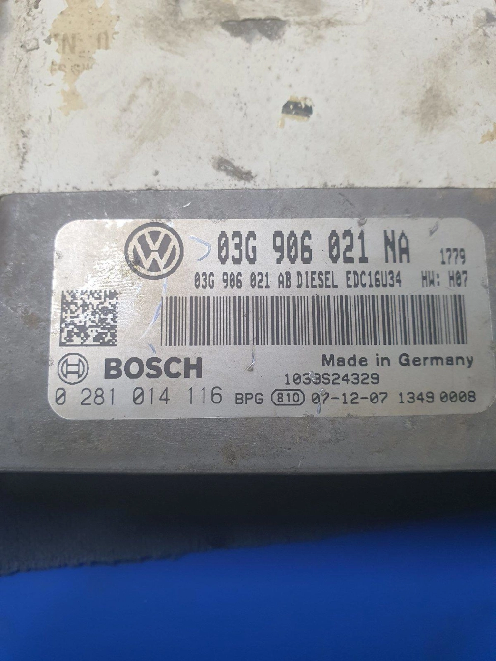 0281014116 03G906021NA 03G906021AB 1037391578 EDC16U34 VW GOLF 1.9TDI 2008Y ATgearbox BDM FULL.rar