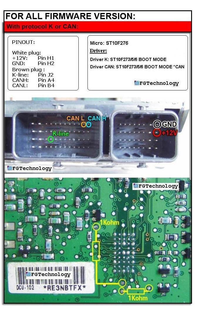 6C11-12A650-CG 4CFG DCU104 Ford Trandzit 2.2D 96kW MTgearbox st10F276 ORI+noEGR XPROG FULL.rar
