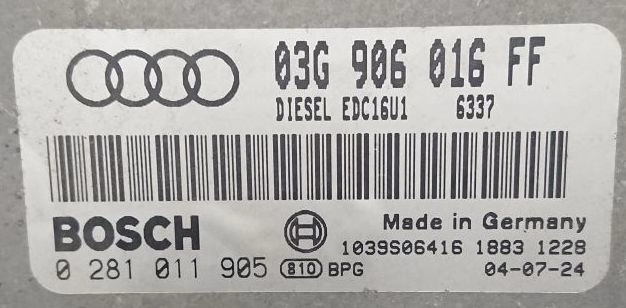 0281011905 03G906016FF 6337 1037371366 EDC16U1 Audi A3 2.0TDI 103KW MTgearbox FGTech BDM FULL.rar